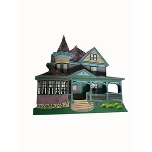 Urfer house Ohio Shelia’s wood shelf sitter with box signed 1996